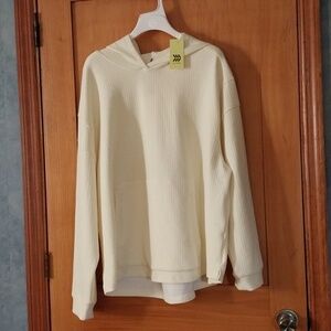 All In Motion Men's Textured Pullover HoodieSweatshirt Long Sleeve NWT Size XXL